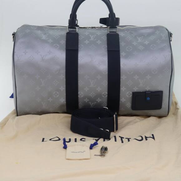 LOUIS VUITTON Monogram Satellite Keepall Bandouliere 50 M44170 - Picture 12 of 16